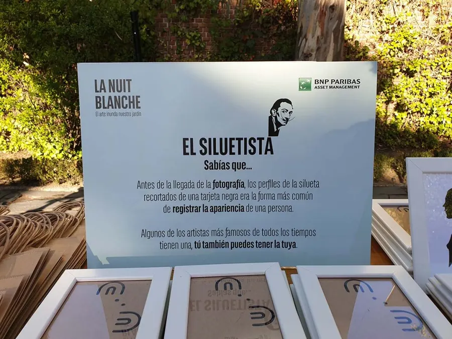 Silhuetas ao Vivo: Arte que Acontece Diante dos Seus Olhos