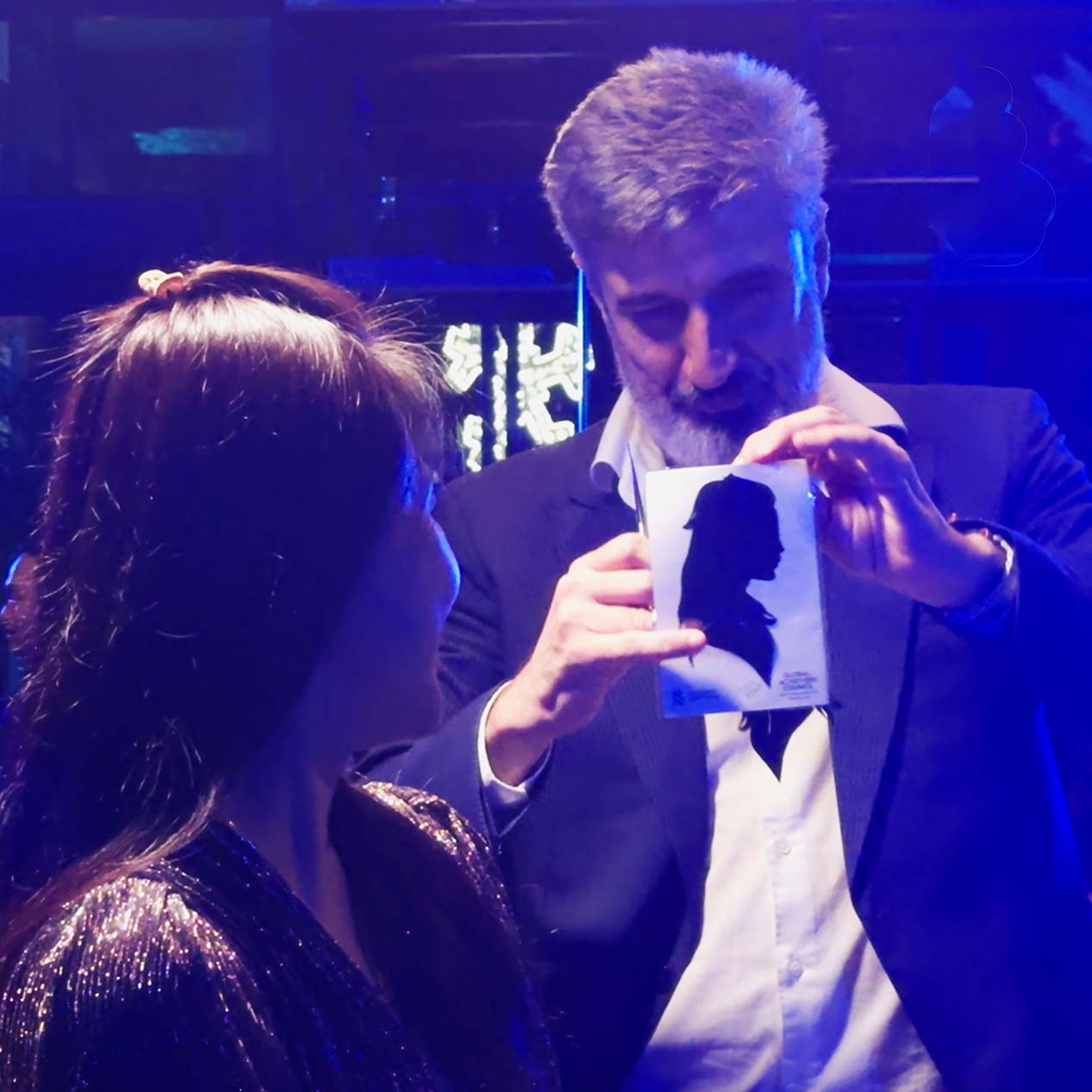 blog do silhuetista — evento em Singapura